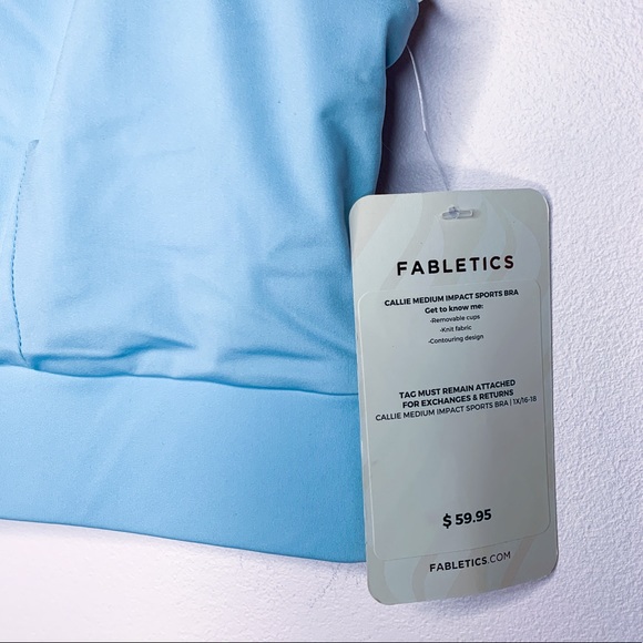 NWT Fabletics Cut Out Shoulder Sports Bra 1X Plus - Picture 7 of 9